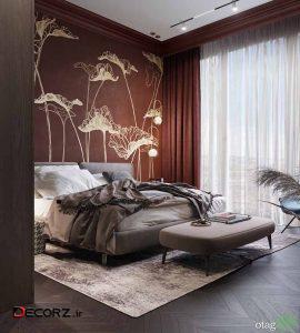طرح نقاشی اتاق خواب با شکل های جذاب مناسب اتاق بزرگسالان طرح نقاشی اتاق خواب با شکل های جذاب مناسب اتاق بزرگسالان