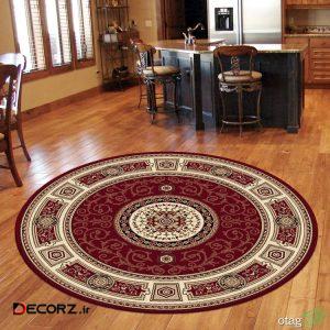 فرش گرد مخصوص دکوراسیون خانه های بزرگ و کوچک فرش گرد مخصوص دکوراسیون خانه های بزرگ و کوچک