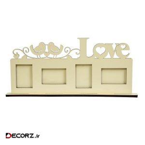 قاب عکس طرح love سایز  ۴×۶ سانتی متر