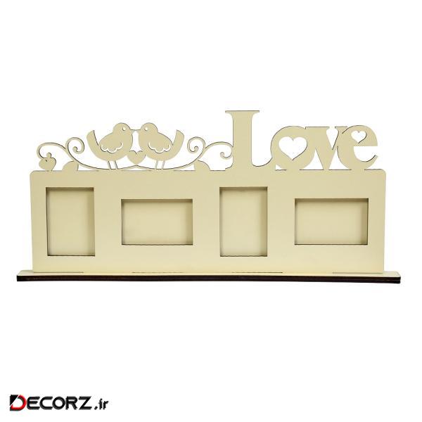 قاب عکس طرح love سایز 4×6 سانتی متر قاب عکس طرح love سایز 4×6 سانتی متر