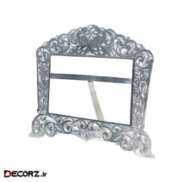 قاب عکس طرح نقره کد Silver023 سایز  12×15 سانتی متر 