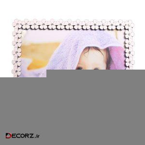 قاب عکس طرح گل مریم کد ۱۰