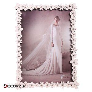 قاب عکس طرح گل نسترن کد ۱۰