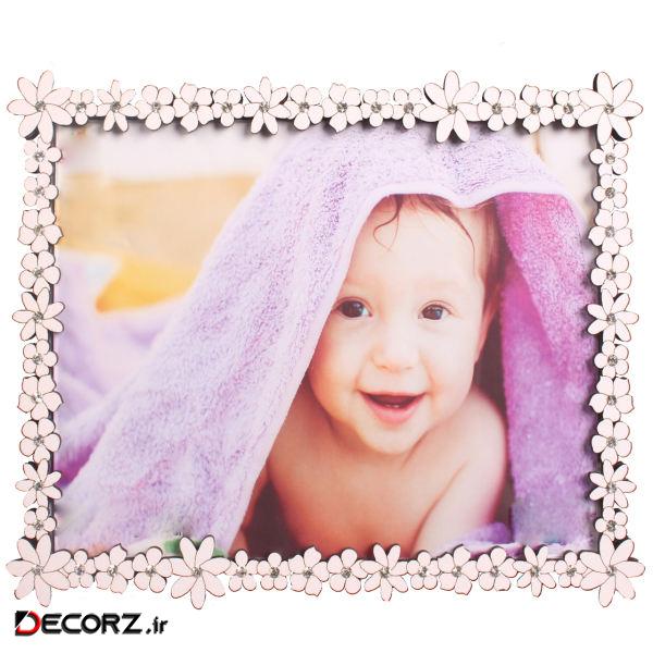 قاب عکس  طرح گل چیچک کد ۱۱