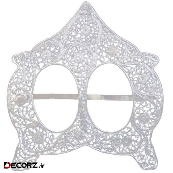 قاب عکس فلزی ملیله کاری نقره کد 17 سایز 4×6 سانتی متر قاب عکس فلزی ملیله کاری نقره کد 17 سایز 4×6 سانتی متر