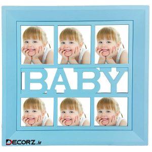 قاب عکس مدل BABY سایز  ۴×۴ سانتی متر