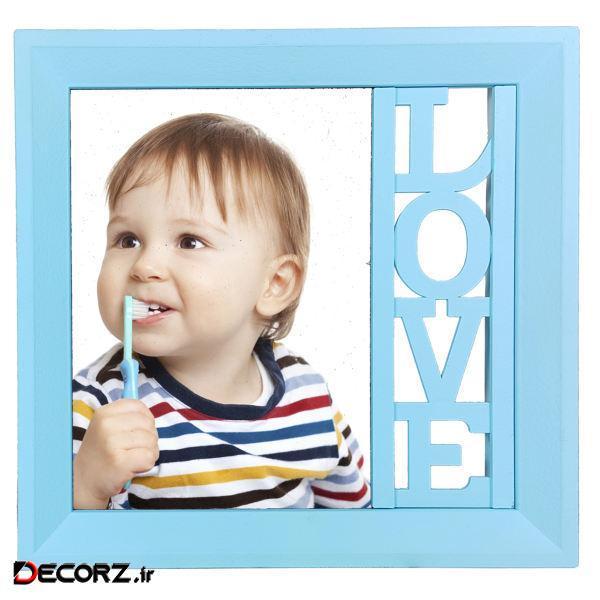 قاب عکس مدل LOVE عمودی سایز  16×21 سانتی متر 