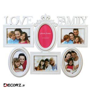 قاب عکس مدل Love Family سایز  ۱۰×۱۵ سانتی متر