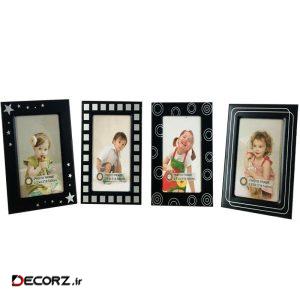 قاب عکس مدل ستاره مجموعه ۴ عددی