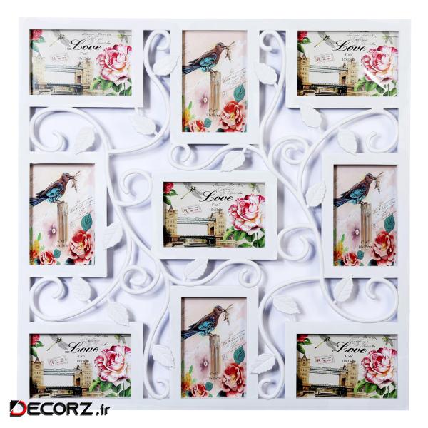 قاب عکس مدل فلورال 333 سایز 10×15 سانتی متر قاب عکس مدل فلورال 333 سایز 10×15 سانتی متر