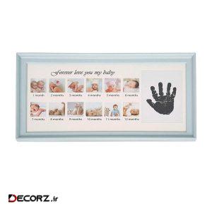 قاب عکس نوزادی Newborn Baby کد PF-102 سایز  ۴×۴ سانتی متر