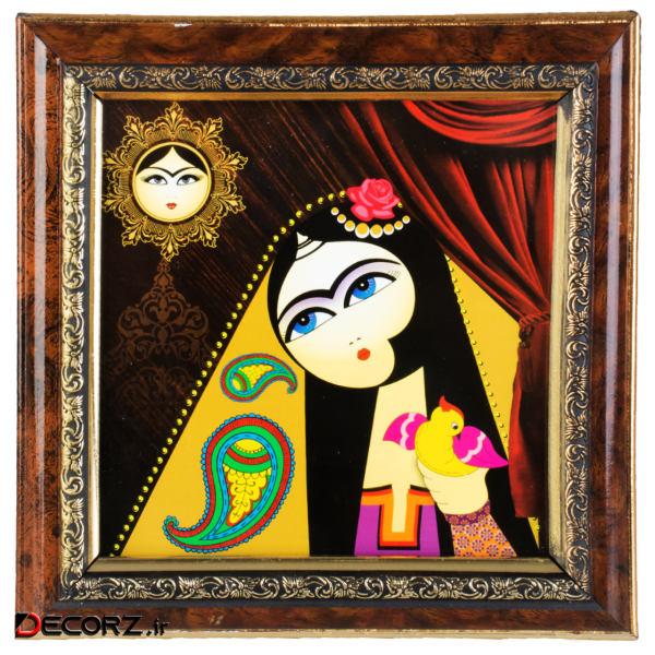 قاب عکس کد 137 سایز  18×18 سانتی متر 