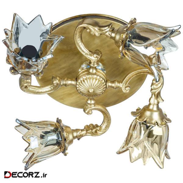 لوستر سقفی چشمه نور 4 شعله مدل C2785/4A