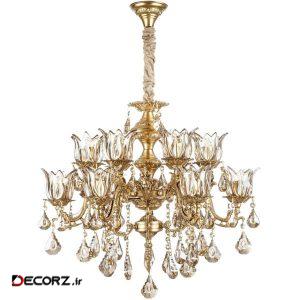 لوستر چشمه نور ۱۲شعله کد C2780/6-A