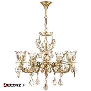 لوستر چشمه نور ۵شعله کد C2779/5-A