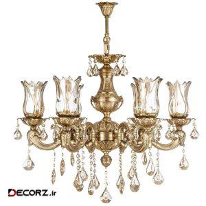 لوستر چشمه نور ۶ شعله کد C2547/6