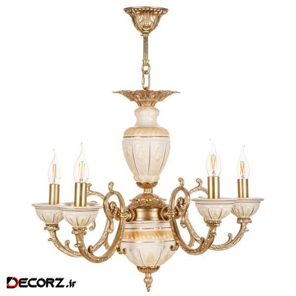 لوستر چشمه نور 6 شعله کد C2928/6