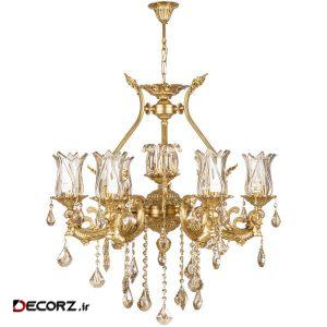 لوستر چشمه نور ۷ شعله کد C2940/6+1