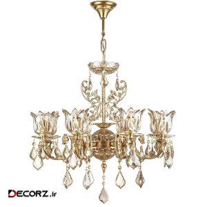 لوستر چشمه نور ۸ شعله کد C2779/8-A