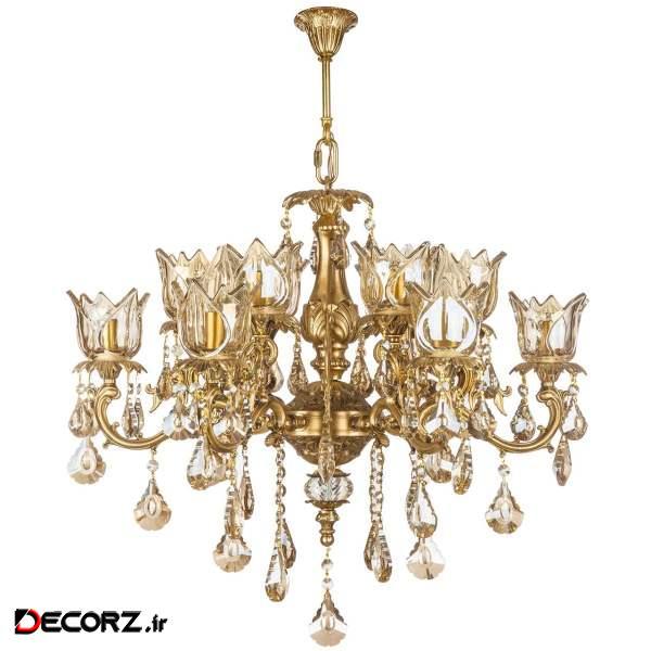 لوستر چشمه نور کد C2939/6 لوستر چشمه نور کد C2939/6