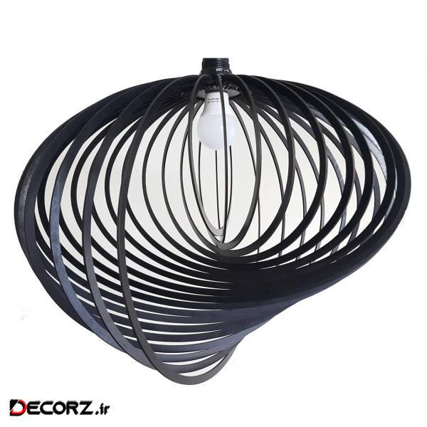 لوستر چوبی لوکس طلائی مدل Ellipse لوستر چوبی لوکس طلائی مدل Ellipse