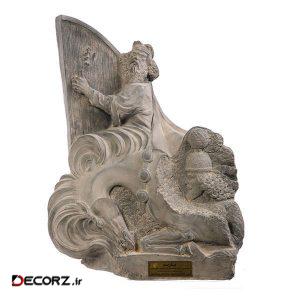 مجسمه تندیس و پیکره شهریار مدل تندیس باربد کد M370