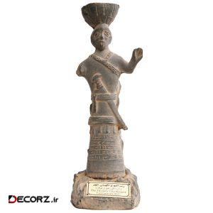 مجسمه تندیس و پیکره شهریار مدل تندیس رب النوع نگهبان شهر کد MO510