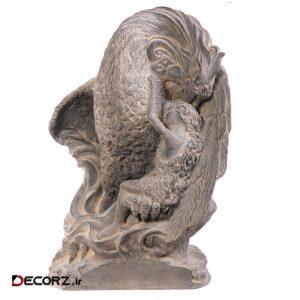 مجسمه تندیس و پیکره شهریار مدل تندیس سیمرغ و زال کد M330