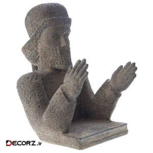 مجسمه تندیس و پیکره شهریار مدل جای لوح فشرده مدل سرباز مادی کد MO1860