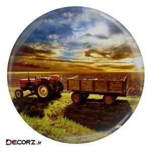 مگنت طرح تراکتور و مزرعه مدل S2583