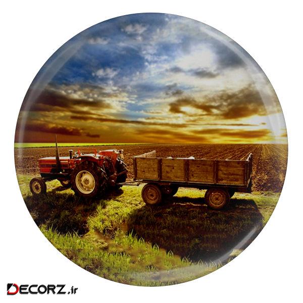 مگنت طرح تراکتور و مزرعه مدل S2583 