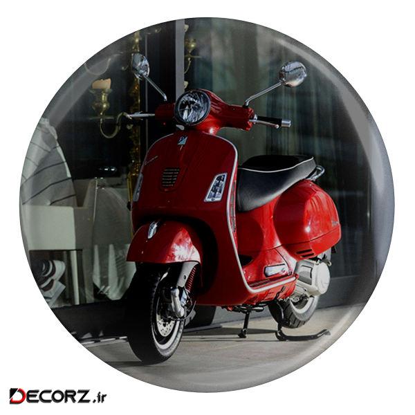 مگنت  طرح موتور سیکلت مدل S2566 