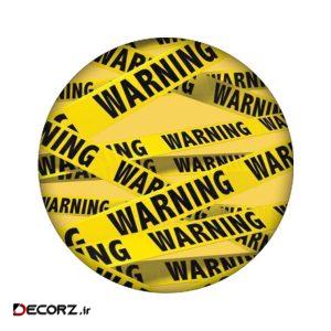 مگنت مدل Warning کد ۴۴۸