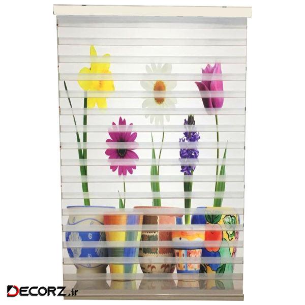 پرده زبرا مدل TD-47 سایز 160x180 سانتی متر پرده زبرا مدل TD-47 سایز 160x180 سانتی متر