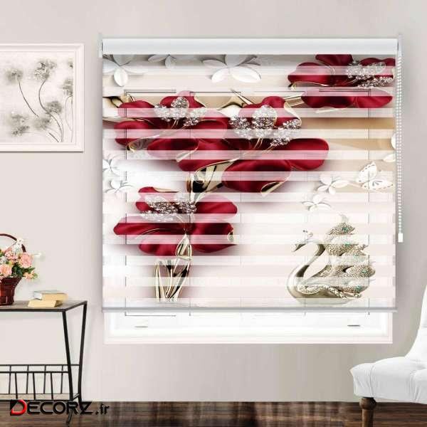 پرده زبرا مدل TD-7 سایز 200*150 سانتی متر پرده زبرا مدل TD-7 سایز 200*150 سانتی متر