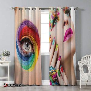 پرده نیروانا مدل pl2096 سایز ۲۸۰ × ۱۴۰ سانتی متر