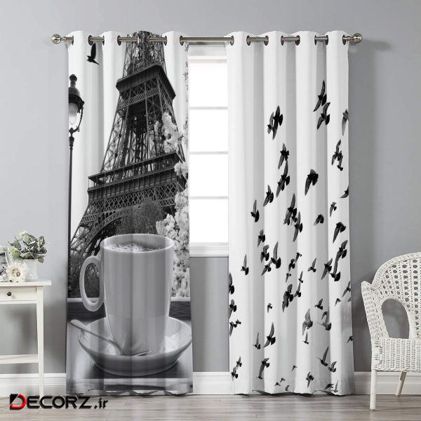 پرده نیروانا مدل pl2101 سایز 280 × 140 سانتی متر