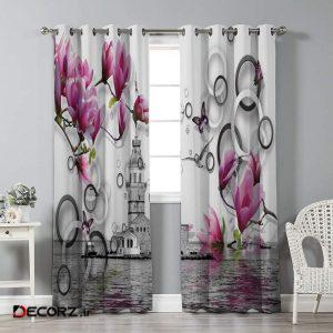 پرده نیروانا مدل pl2117 سایز ۲۸۰ × ۱۴۰ سانتی متر