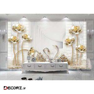پوستر دیواری سه بعدی وال کینگ سری لوکس کد WK-LUX1-001