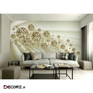 پوستر دیواری سه بعدی وال کینگ سری لوکس کد WK-LUX1-011