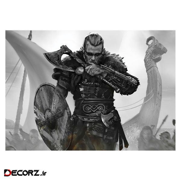 پوستر طرح اساسین کرید والهالا کد 1287 -Assassins Creed Valhalla