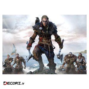 پوستر طرح اساسین کرید والهالا کد ۱۲۸۸ -Assassins Creed Valhalla