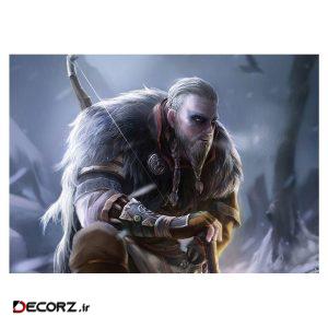 پوستر طرح اساسین کرید والهالا کد ۱۲۹۰ -Assassins Creed Valhalla