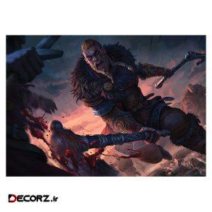 پوستر طرح اساسین کرید والهالا کد ۱۲۹۱ -Assassins Creed Valhalla