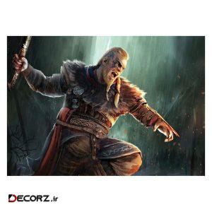 پوستر طرح اساسین کرید والهالا کد ۱۲۹۳ -Assassins Creed Valhalla
