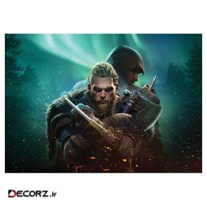 پوستر طرح اساسین کرید والهالا کد ۱۳۰۸ -Assassins Creed Valhalla