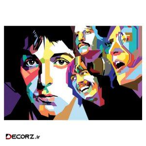 پوستر مدل گروه بیتلز The Beatles کد ۲۳۱۵