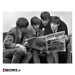 پوستر مدل گروه بیتلز The Beatles کد ۲۳۱۷