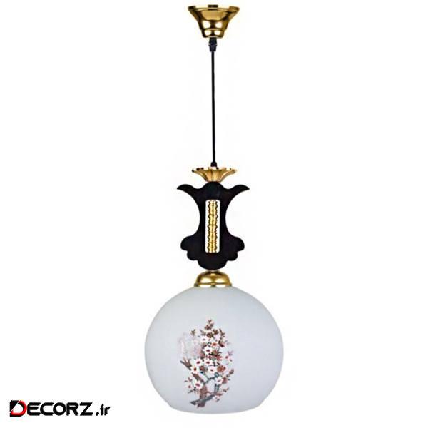 چراغ آویز چشمه نور تک شعله کد G582/1H چراغ آویز چشمه نور تک شعله کد G582/1H