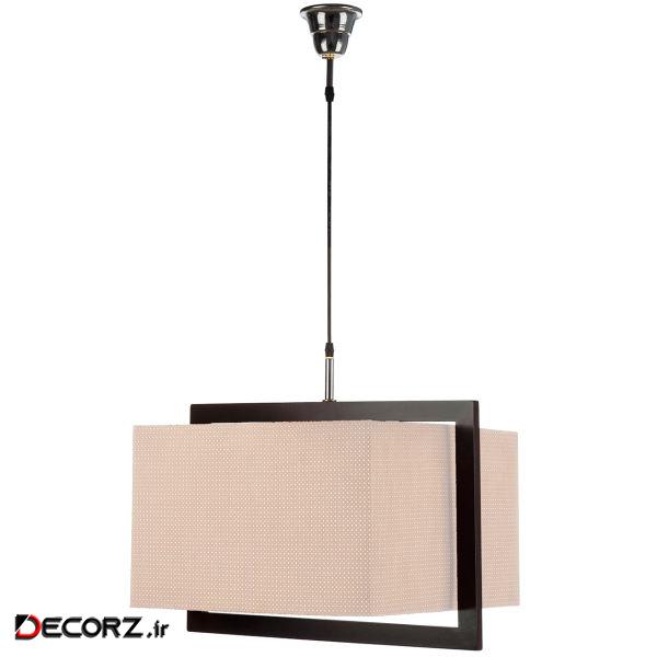 چراغ آویز چشمه نور کد A7036/1H-BR-CR